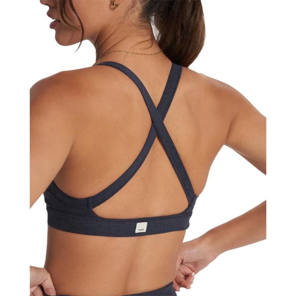Vuori Elevation Ruched Bra in Navy Size XS - Picture 3 of 6